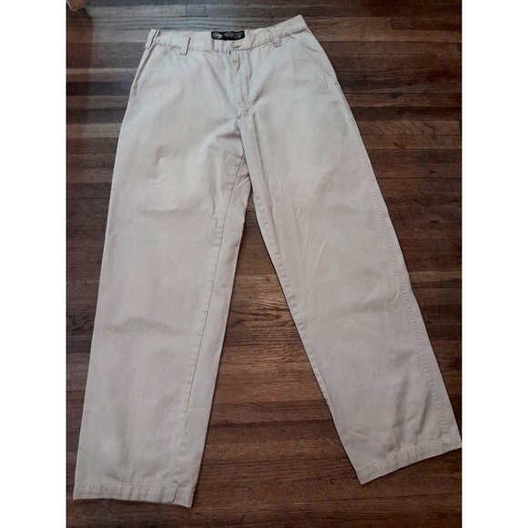 Southpole Other - Vintage Y2K Southpole Wide Leg Retro Baggy Sz 32 Skater Hip Hop Pants Khaki Tan